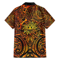 New Zealand Tamanuitera The Sun Family Matching Long Sleeve Bodycon Dress and Hawaiian Shirt Maori Pattern LT05 - Polynesian Pride