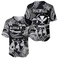 Hawaii Beautiful Hula Dancers Baseball Jersey With Ipu Keke And Pahu Drum LT05 - Polynesian Pride