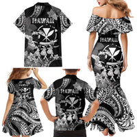Hawaii Beautiful Hula Dancers Family Matching Mermaid Dress and Hawaiian Shirt With Ipu Keke And Pahu Drum LT05 - Polynesian Pride