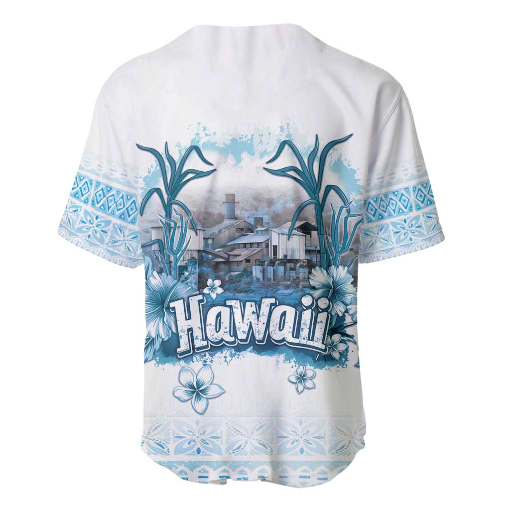 Hawaii Sugar Plantation Baseball Jersey With Hawaiian Tapa Pattern LT05 - Polynesian Pride