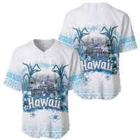 Hawaii Sugar Plantation Baseball Jersey With Hawaiian Tapa Pattern LT05 - Polynesian Pride