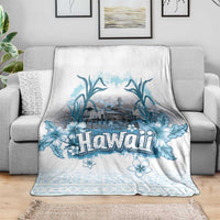 Hawaii Sugar Plantation Blanket With Hawaiian Tapa Pattern LT05 - Polynesian Pride