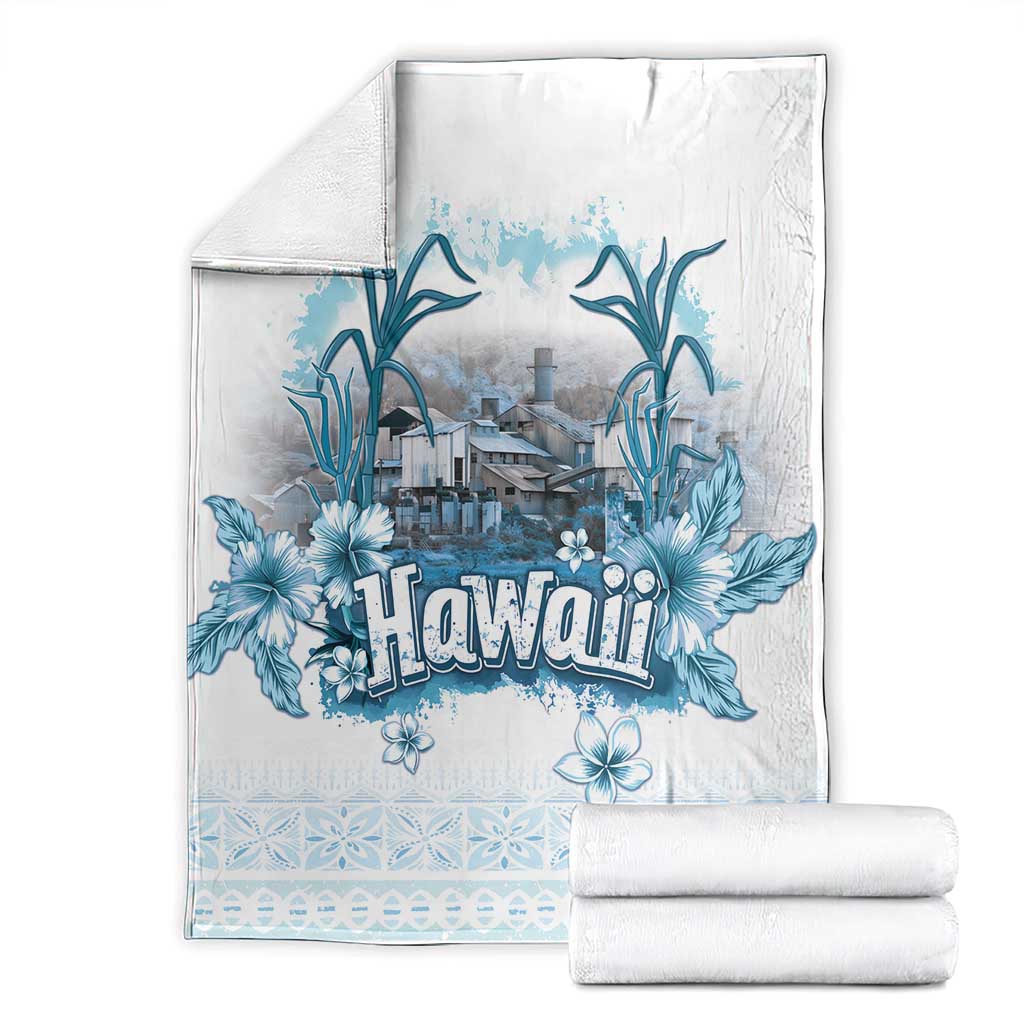 Hawaii Sugar Plantation Blanket With Hawaiian Tapa Pattern LT05 - Polynesian Pride