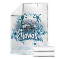 Hawaii Sugar Plantation Blanket With Hawaiian Tapa Pattern LT05 - Polynesian Pride