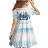 Hawaii Sugar Plantation Family Matching Mermaid Dress and Hawaiian Shirt With Hawaiian Tapa Pattern LT05 - Polynesian Pride