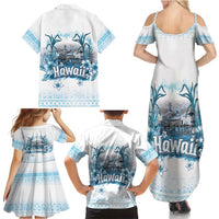 Hawaii Sugar Plantation Family Matching Summer Maxi Dress and Hawaiian Shirt With Hawaiian Tapa Pattern LT05 - Polynesian Pride