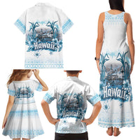 Hawaii Sugar Plantation Family Matching Tank Maxi Dress and Hawaiian Shirt With Hawaiian Tapa Pattern LT05 - Polynesian Pride
