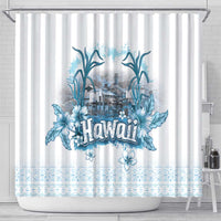 Hawaii Sugar Plantation Shower Curtain With Hawaiian Tapa Pattern LT05 - Polynesian Pride