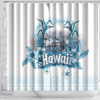 Hawaii Sugar Plantation Shower Curtain With Hawaiian Tapa Pattern LT05 - Polynesian Pride