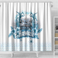 Hawaii Sugar Plantation Shower Curtain With Hawaiian Tapa Pattern LT05 - Polynesian Pride