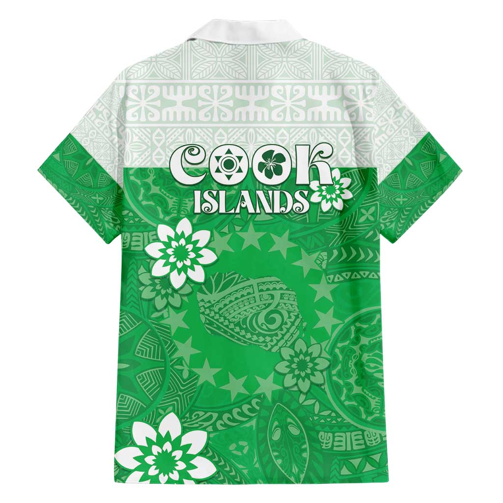 Cook Islands Maori Language Week Family Matching Short Sleeve Bodycon Dress and Hawaiian Shirt Pacific Tapa Pattern LT05 - Polynesian Pride