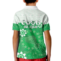 Cook Islands Maori Language Week Kid Polo Shirt Pacific Tapa Pattern LT05 - Polynesian Pride