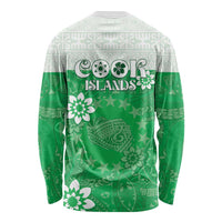 Cook Islands Maori Language Week Long Sleeve Shirt Pacific Tapa Pattern LT05 - Polynesian Pride
