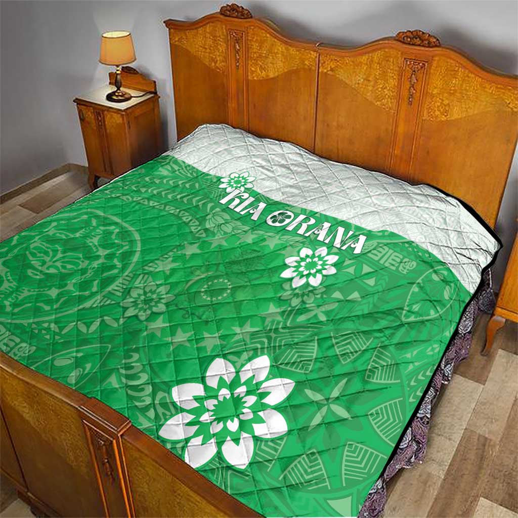 Cook Islands Maori Language Week Quilt Pacific Tapa Pattern LT05 - Polynesian Pride