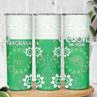 Cook Islands Maori Language Week Skinny Tumbler Pacific Tapa Pattern