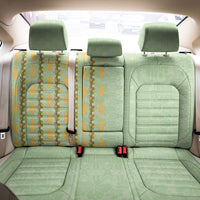 Hawaii Shell Tiare Anthurium Heliconia Lei Back Car Seat Cover With Tapa Pattern Baby Green
