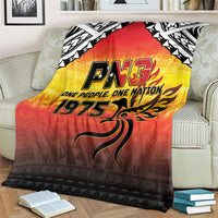 Papua New Guinea Independence Day Blanket One People One Nation One PNG LT05 - Polynesian Pride