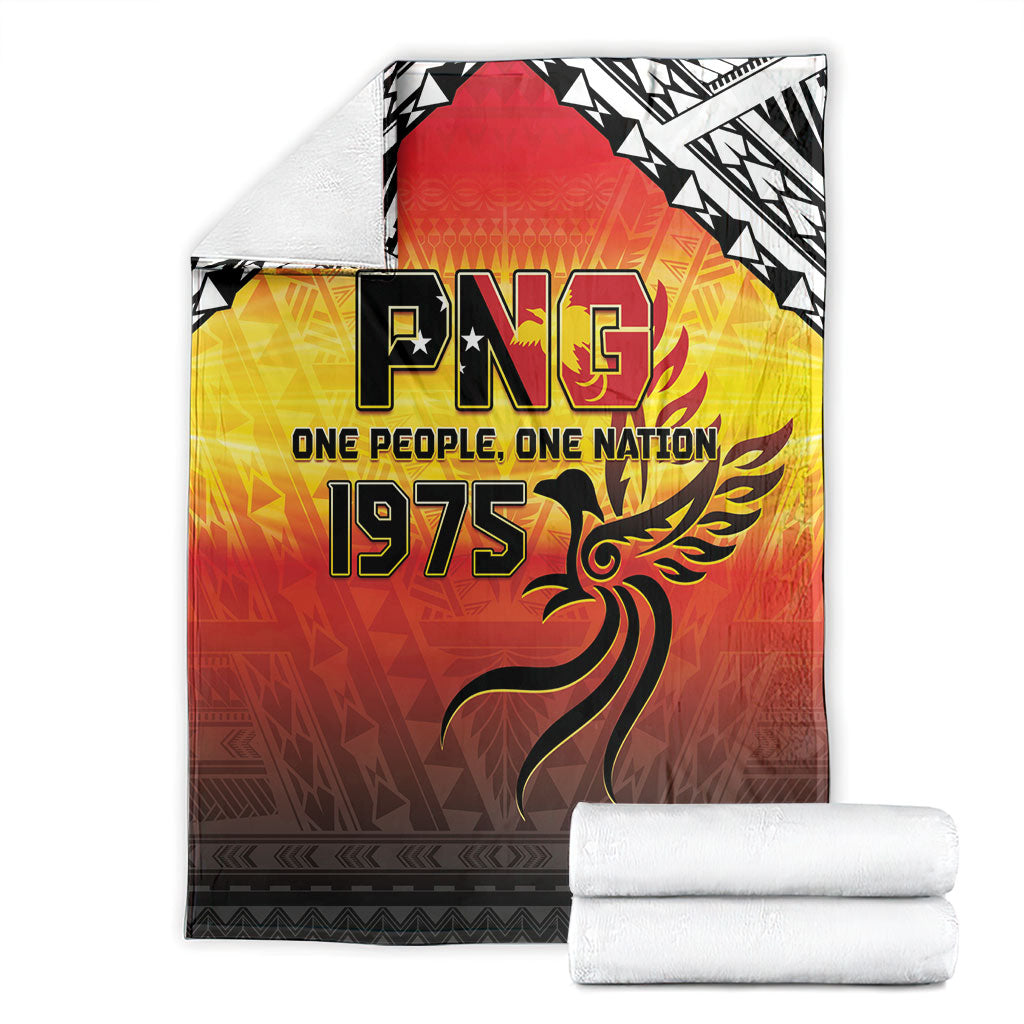 Papua New Guinea Independence Day Blanket One People One Nation One PNG LT05 - Polynesian Pride