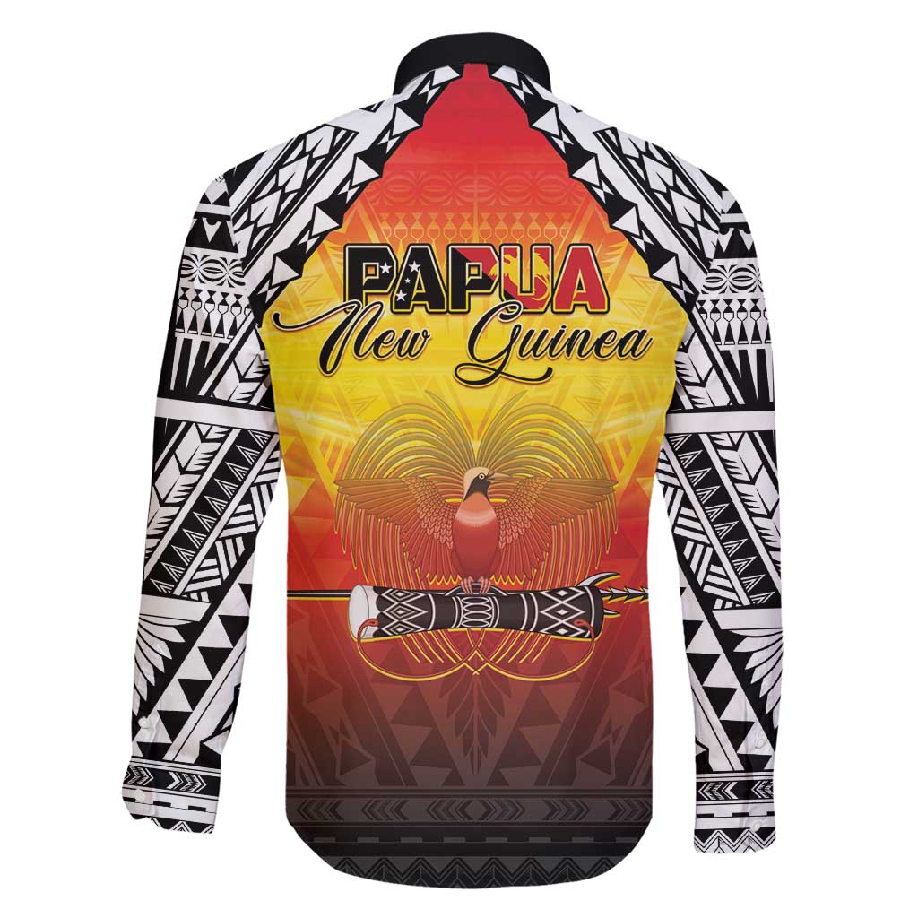 Papua New Guinea 50th Independence Day Family Matching Off Shoulder Maxi Dress and Hawaiian Shirt One People One Nation One PNG LT05 - Polynesian Pride