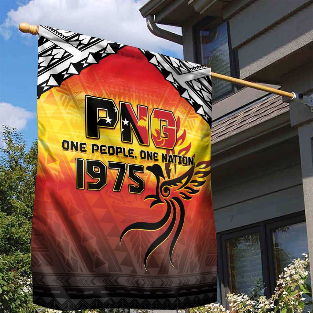 Papua New Guinea 50th Independence Day Garden Flag One People One Nation One PNG LT05 - Polynesian Pride