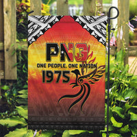 Papua New Guinea 50th Independence Day Garden Flag One People One Nation One PNG LT05 Garden Flag Yellow - Polynesian Pride