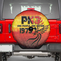 Papua New Guinea 50th Independence Day Spare Tire Cover One People One Nation One PNG LT05 - Polynesian Pride
