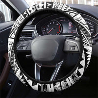 Papua New Guinea 50th Independence Day Steering Wheel Cover One People One Nation One PNG LT05 - Polynesian Pride
