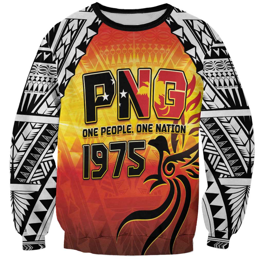 Papua New Guinea 49th Independence Day Sweatshirt One People One Nation One PNG