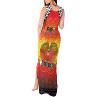 Papua New Guinea 50th Independence Day Tank Maxi Dress One People One Nation One PNG LT05 - Polynesian Pride