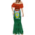 Personalized Vanuatu Penama Province Mermaid Dress Vanuatuan Coat Of Arms Polynesian Pattern LT05 - Polynesian Pride