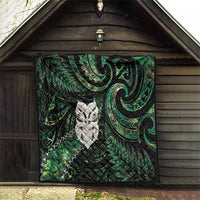 New Zealand Aotearoa Quilt Maori Wheku Paua Shell Glitter Green LT05 - Polynesian Pride