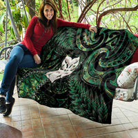 New Zealand Aotearoa Quilt Maori Wheku Paua Shell Glitter Green LT05 - Polynesian Pride