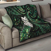 New Zealand Aotearoa Quilt Maori Wheku Paua Shell Glitter Green LT05 - Polynesian Pride