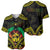 Aloha Tropical Palm Trees Baseball Jersey Reggae Polynesian Pattern