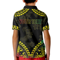 Aloha Tropical Palm Trees Kid Polo Shirt Reggae Polynesian Pattern LT05 - Polynesian Pride