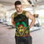 Aloha Tropical Palm Trees Men Tank Top Reggae Polynesian Pattern