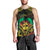 Aloha Tropical Palm Trees Men Tank Top Reggae Polynesian Pattern