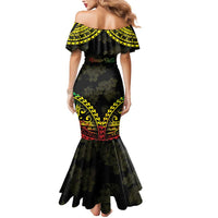 Aloha Tropical Palm Trees Mermaid Dress Reggae Polynesian Pattern LT05 - Polynesian Pride