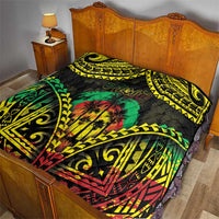 Aloha Tropical Palm Trees Quilt Reggae Polynesian Pattern LT05 - Polynesian Pride