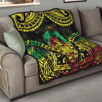 Aloha Tropical Palm Trees Quilt Reggae Polynesian Pattern LT05 - Polynesian Pride