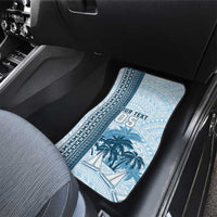 Fiji Regatta Car Mats Palm Tree Tapa Pattern LT05 - Polynesian Pride