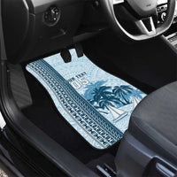 Fiji Regatta Car Mats Palm Tree Tapa Pattern LT05 - Polynesian Pride