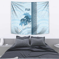 Fiji Regatta Tapestry Palm Tree Tapa Pattern LT05 - Polynesian Pride