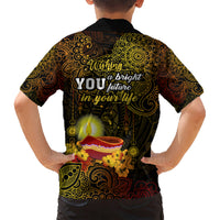 happy-diwali-festival-kid-hawaiian-shirt-diya-lamp-hibiscus-polynesian-pattern