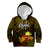 Personalized Happy Diwali Festival Kid Hoodie Diya Lamp Hibiscus Polynesian Pattern LT05 Hoodie Yellow - Polynesian Pride