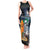Personalised Hawaii Halloween Tank Maxi Dress Hallowaiian Skeleton Surf
