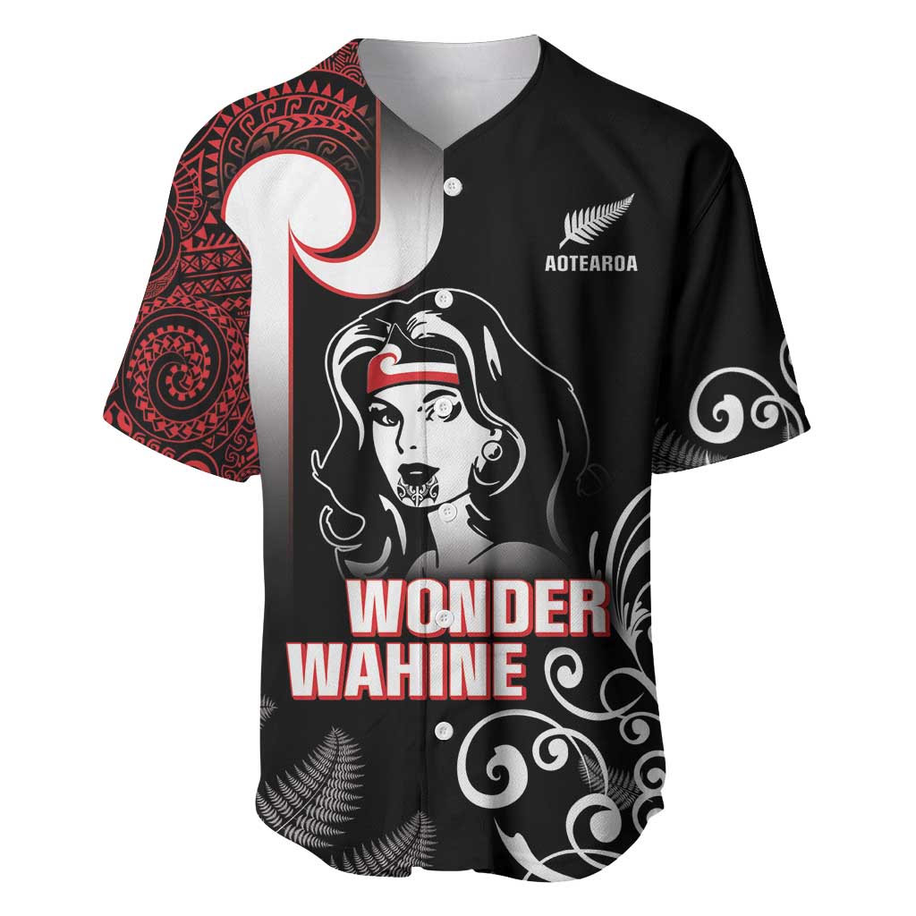 New Zealand Aotearoa Mana Wahine Baseball Jersey