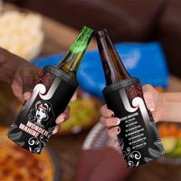 New Zealand Aotearoa Mana Wahine 4 in 1 Can Cooler Tumbler