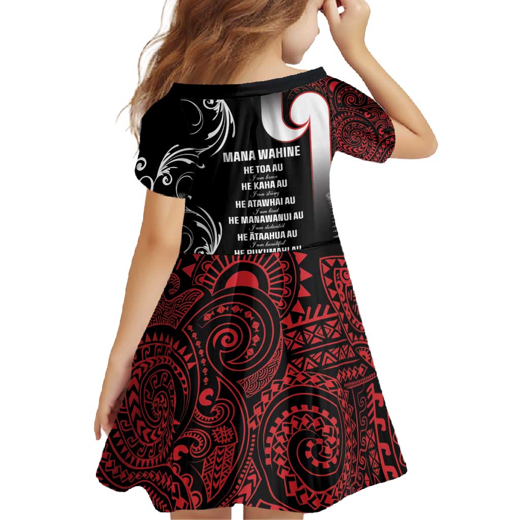 New Zealand Aotearoa Mana Wahine Family Matching Long Sleeve Bodycon Dress and Hawaiian Shirt LT05 - Polynesian Pride