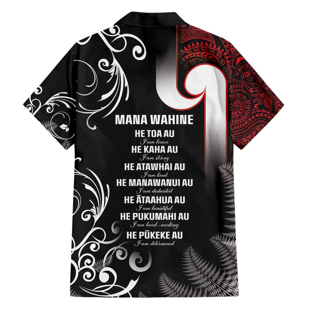 New Zealand Aotearoa Mana Wahine Family Matching Short Sleeve Bodycon Dress and Hawaiian Shirt LT05 - Polynesian Pride